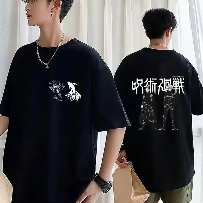 T-shirt Anime Juj Kaisen Satoru Gojo Geto