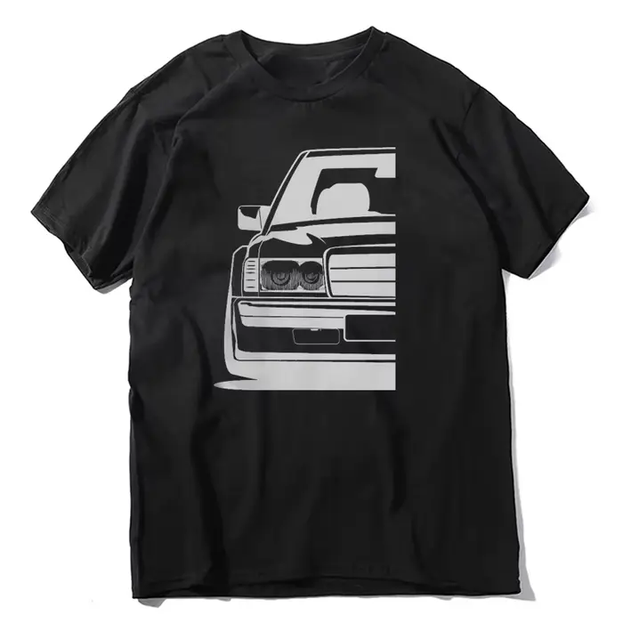 T-shirt à manches courtes pour hommes, T-shirt fantaisie, Col rond, Merch automobile, 100% coton, 19