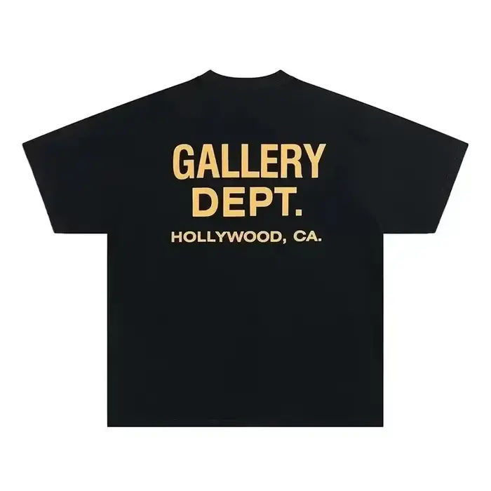 T-shirt Vintage S-5XL, style High Street, imprimé Gallery Dept, mode décontractée, col rond, pour fe