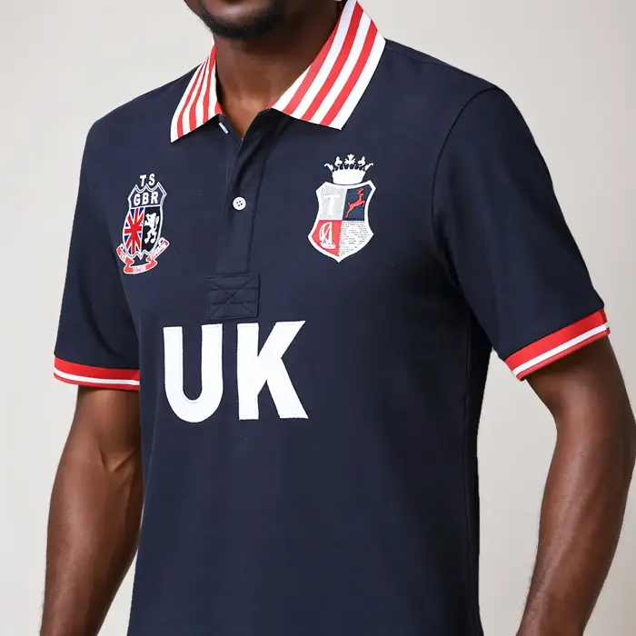 Polo à manches courtes pour homme UK Menswear