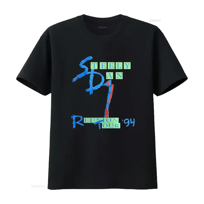 T-shirt de la tournée promotionnelle Steely Dan des années 90