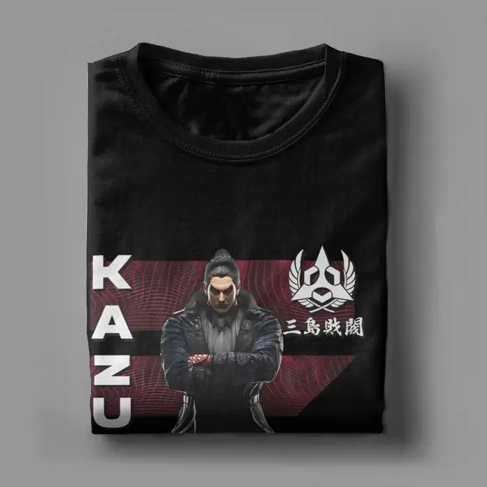 Tekken 8 Kazuya – T-Shirt de jeu pour hommes
