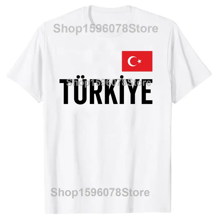 T-shirts graphiques drôles de Turquie pour hommes et femmes, T-shirt décontracté tendance 100% coton