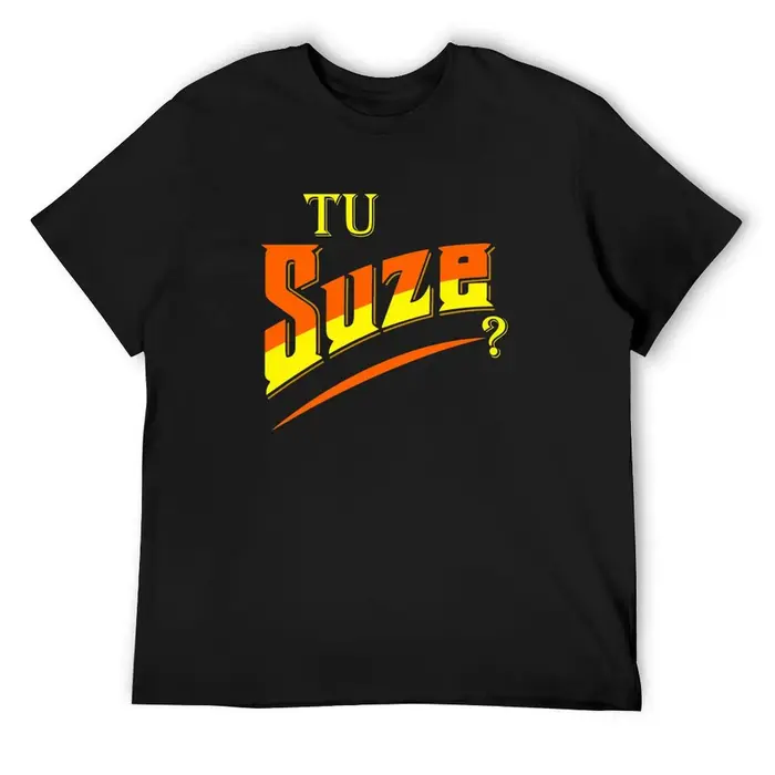 vous suze T-Shirt classique vintage anime chemise été 2025 Anime t-shirt homme coton t-shirt