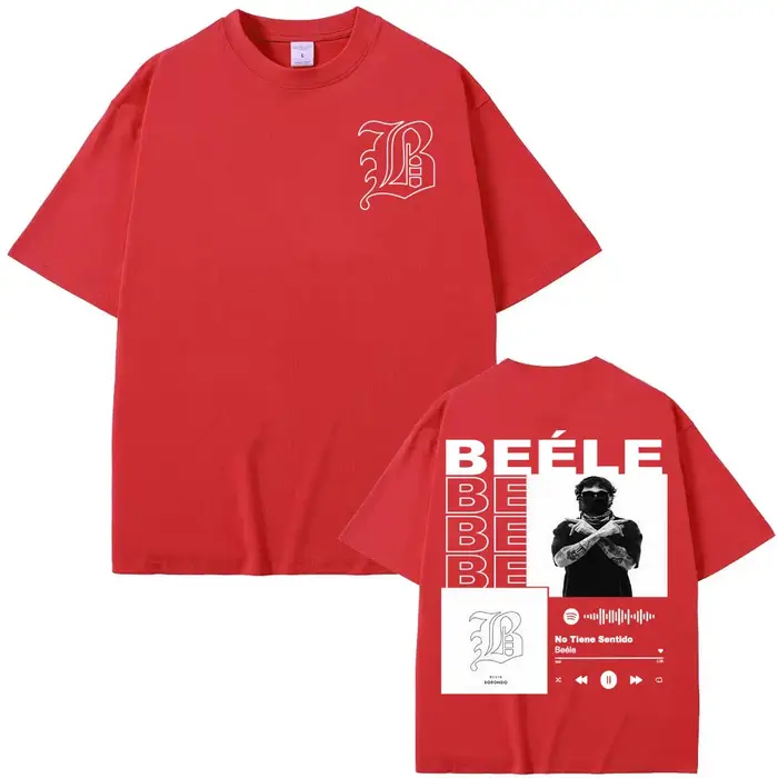 Rappeur BEELE Borondo Album Tour 2025 Merch T-shirt vêtements pour hommes mode tendance Hip Hop t-sh