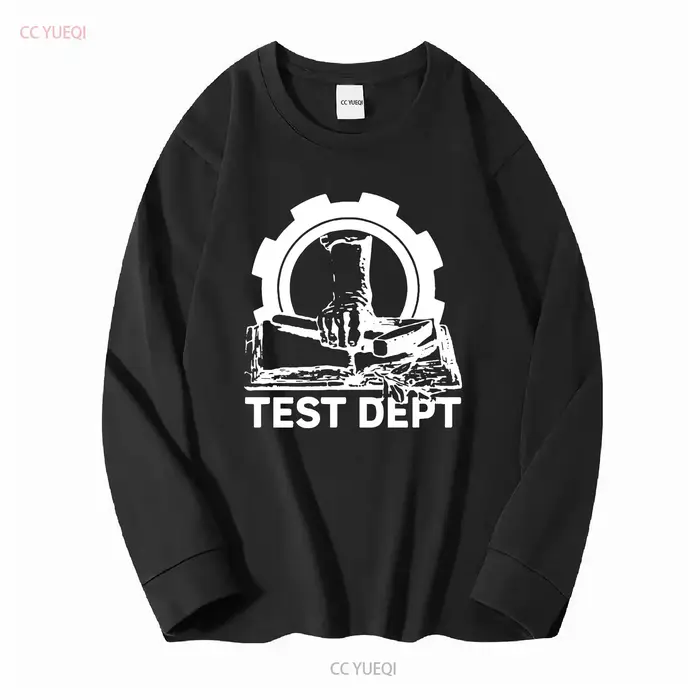 T-shirt Test DepT Industrial Laibach Throbbing Gristle Coil Psychic Tv