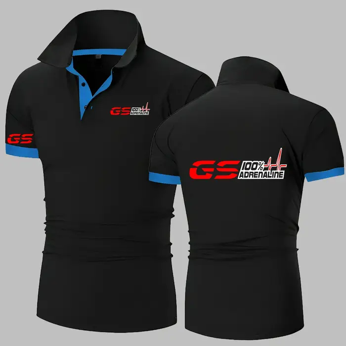 GS 100% Adrenaline Motorrad Biker Fan moto POLO chemises de Golf GS1200 F1 M3 M4 M5 M6 X5 X6 Polos c