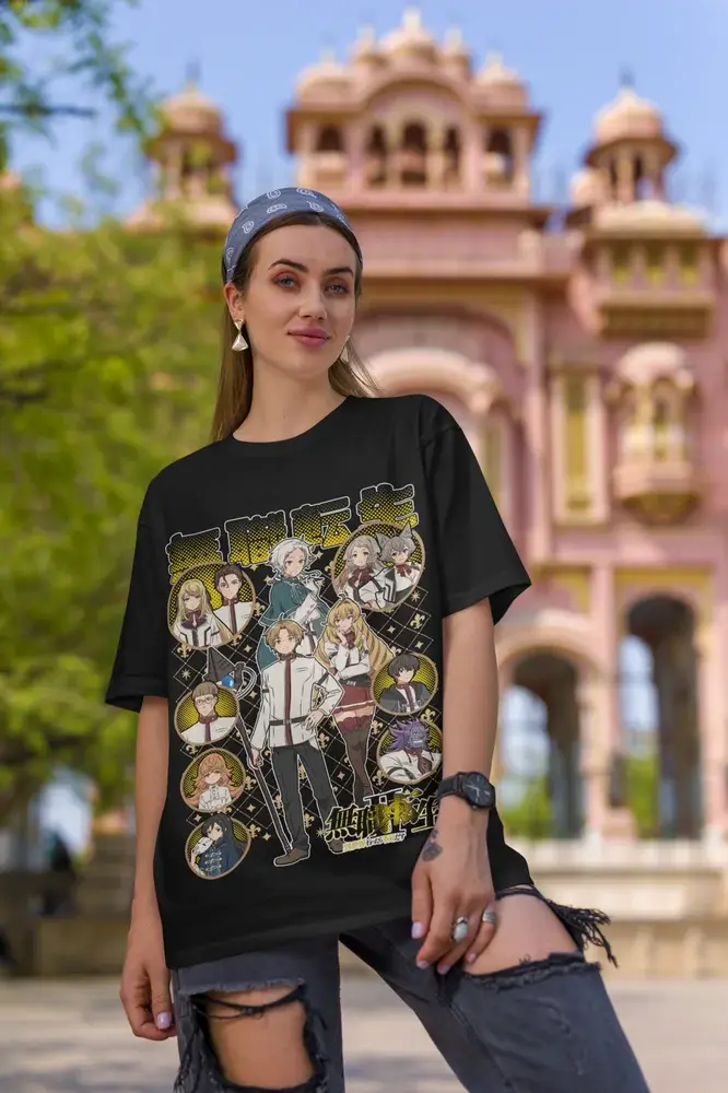 Mushoku Tensei T-Shirt Migurida réincarnation sans emploi Anime cadeau chemise toutes tailles