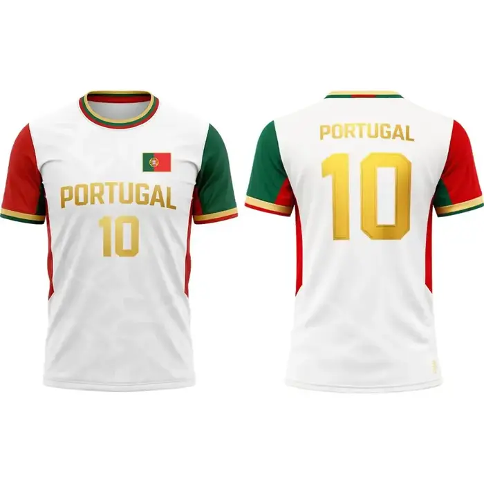T-shirt imprimé de style portugais