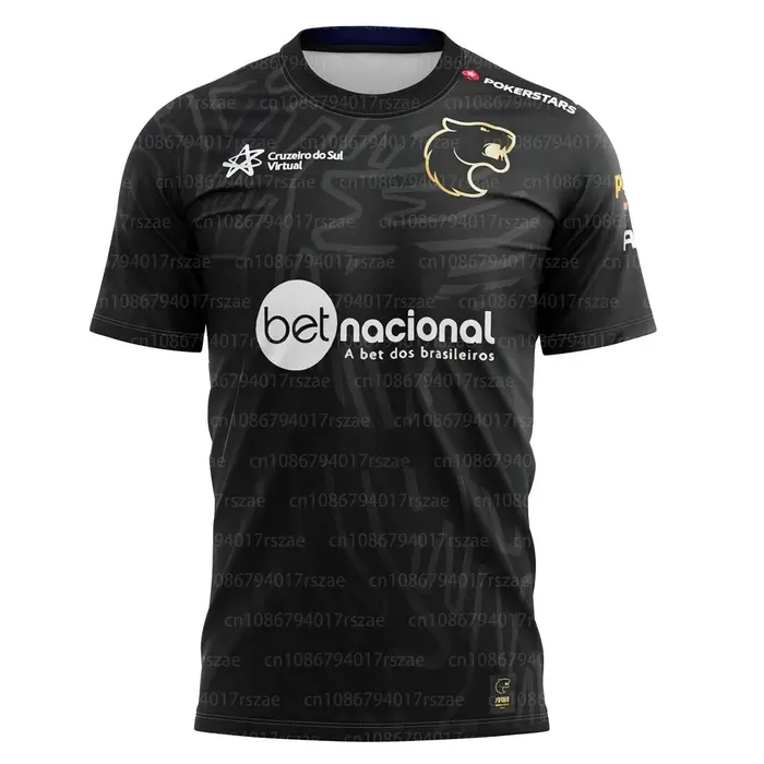 Future Is Black FURIA – uniforme de l'équipe, vêtements pour hommes, T-shirt de sport de saison 24 p