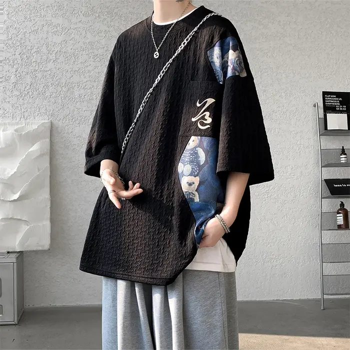 T-shirt manches mi-longues homme