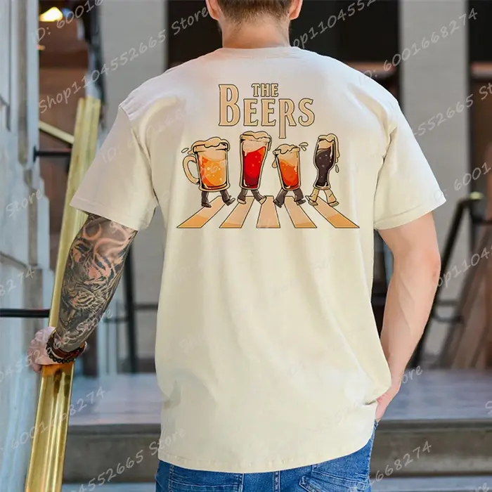 Les bières T-shirt imprimé graphique pour hommes j'ai besoin de bière t-shirts été à manches courtes