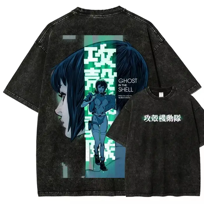 T-shirt Cyberpunk Edgerunners Lucy Future Washed