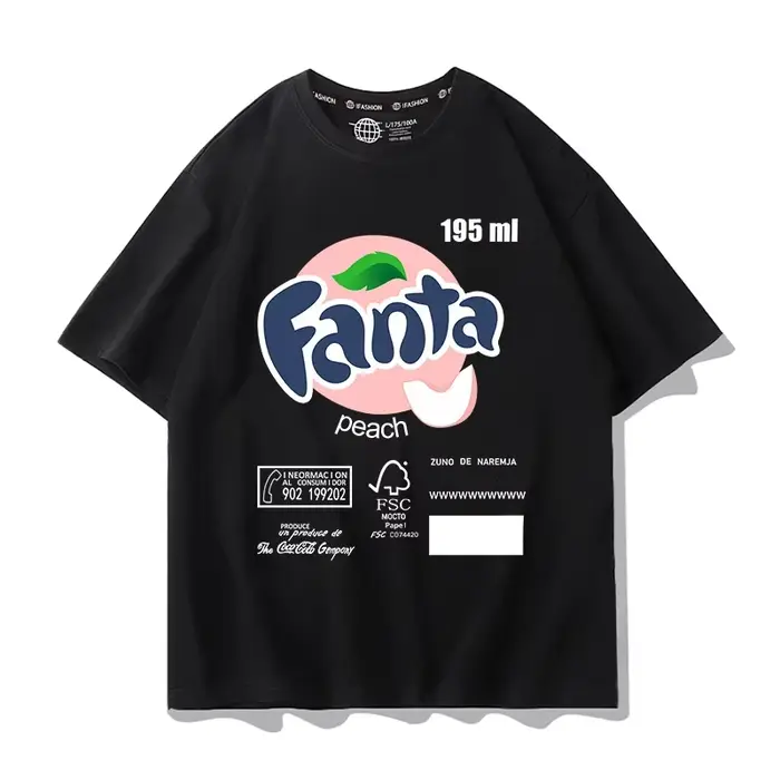 T-shirt à manches courtes Fanta Beverage pour hommes