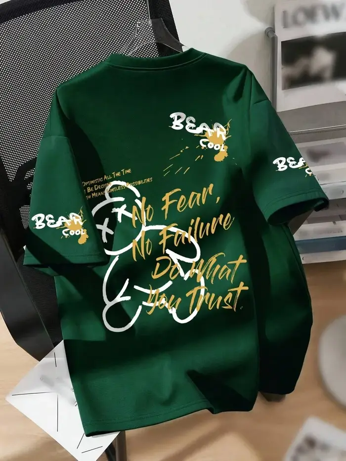 T-shirt d'été respirant à col rond pour hommes