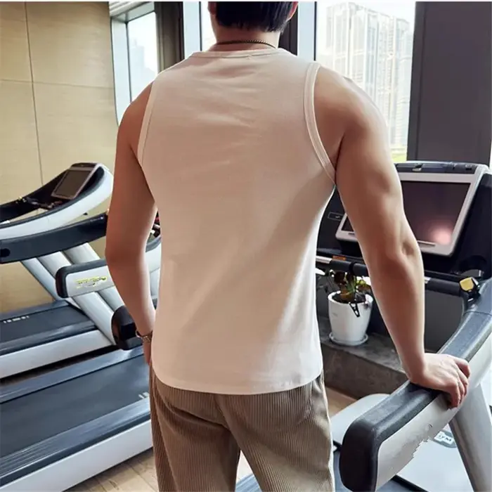 Débardeur d'été en coton de haute qualité pour hommes