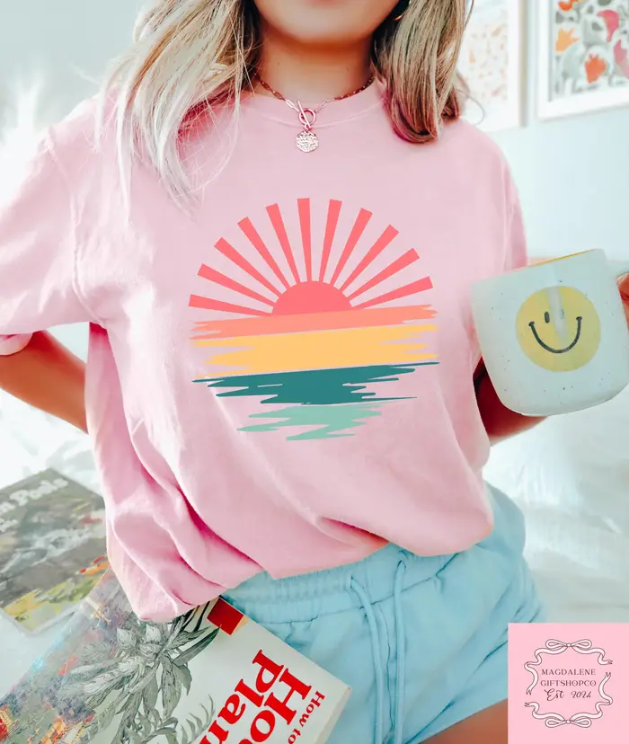 T-shirt unisexe décontracté ample à manches courtes en coton respirant