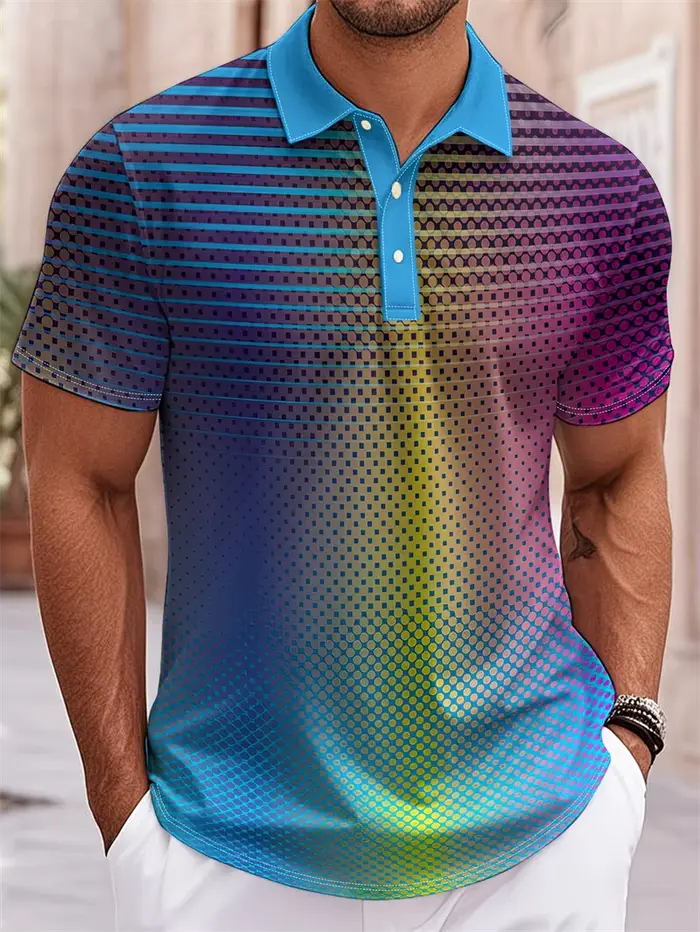 Polo pour homme à imprimé Aigle de Montagne