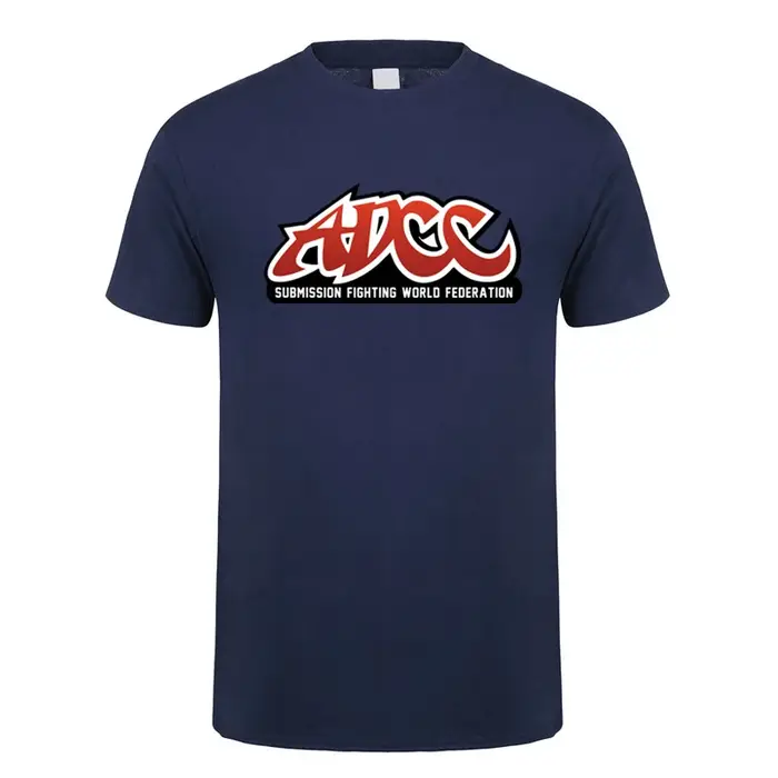 ADCC Submission Fighting World Federation T Shirt Men Women Cotton Streetwear Short Sleeve Gift Summer T-shirt Man Tops LH-660