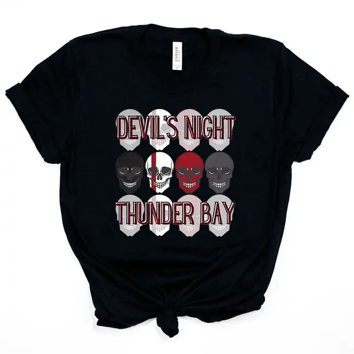 SAF's Night-T-shirt gothique Thunder Bay