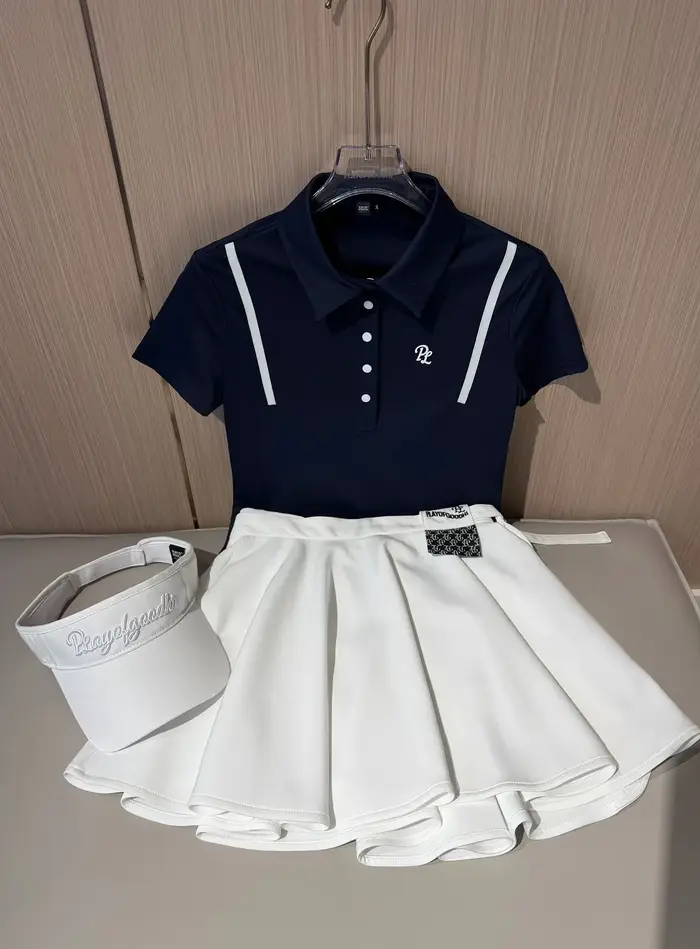Tenues de golf pour femmes PL : Polo à manches courtes