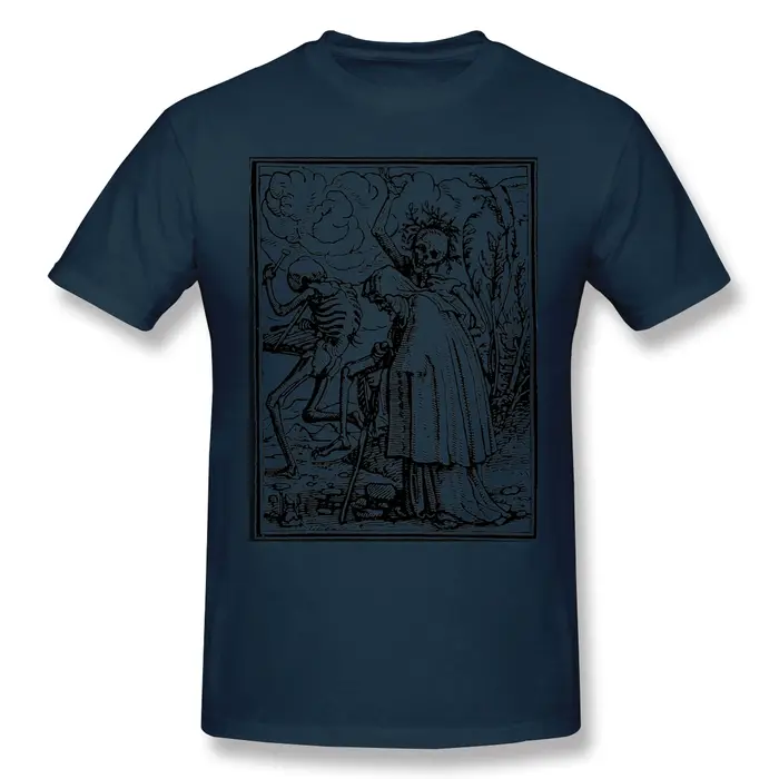 T-shirt Punk en pur coton pour hommes