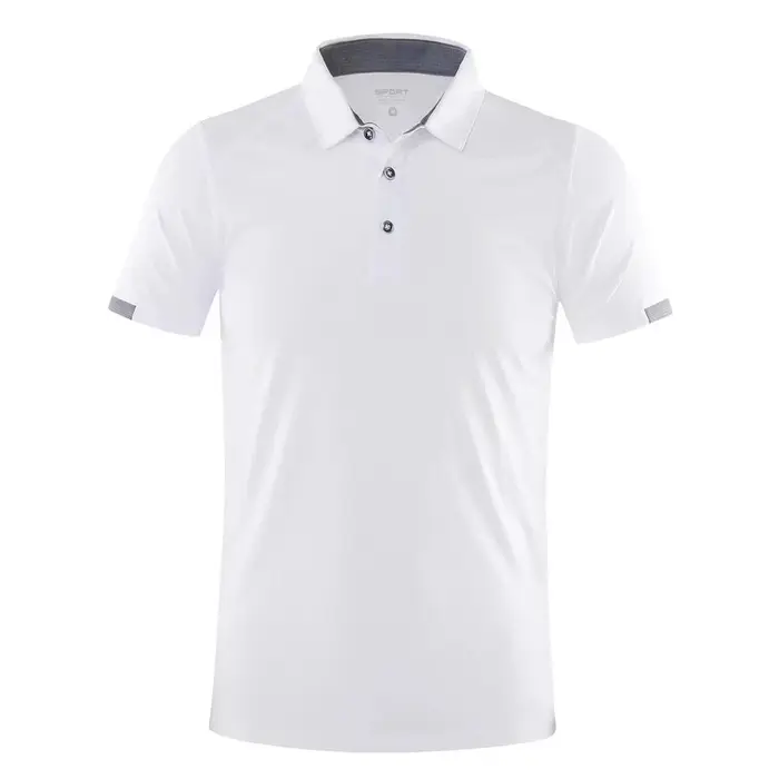 Polo de sport d'été à séchage rapide, Design personnalisé, Logo de marque de l'entreprise/broderie i