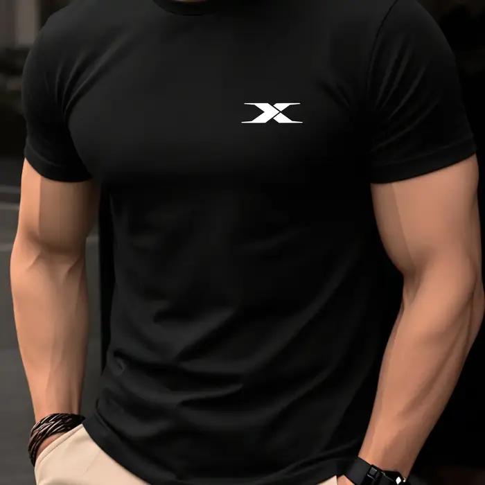 T-shirt blanc pour hommes