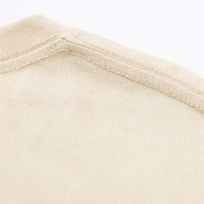 T-shirt unisexe en coton doux et ample à manches courtes