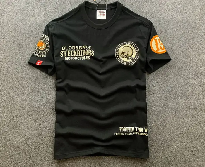 T-shirt à manches courtes pour hommes Skull