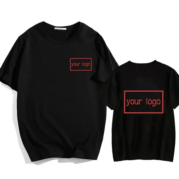 T-Shirt de loisirs imprimé personnalisé Harajuku femmes hommes T-Shirt bricolage votre Photo ou Logo