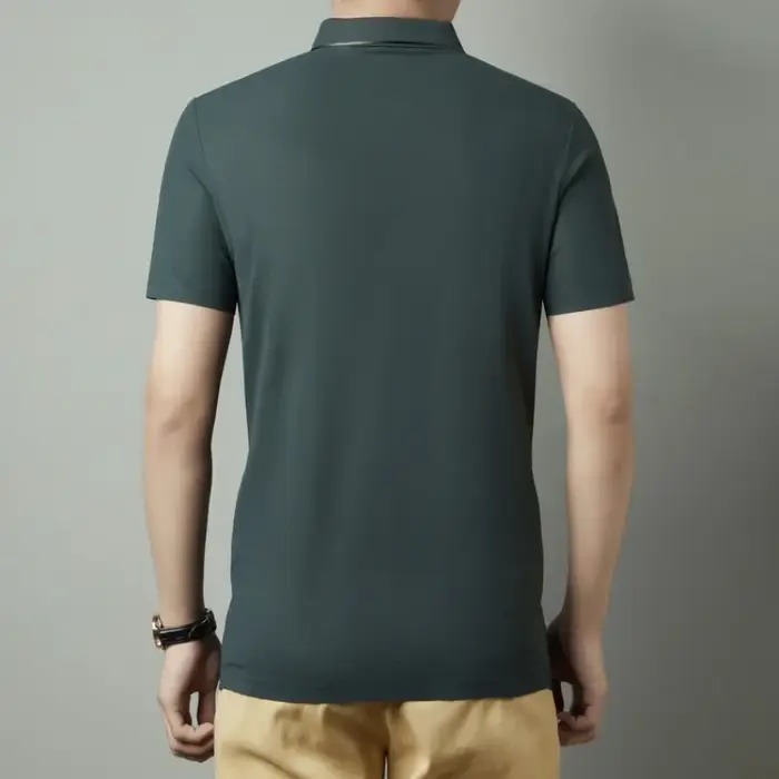 Polo sans couture pour hommes