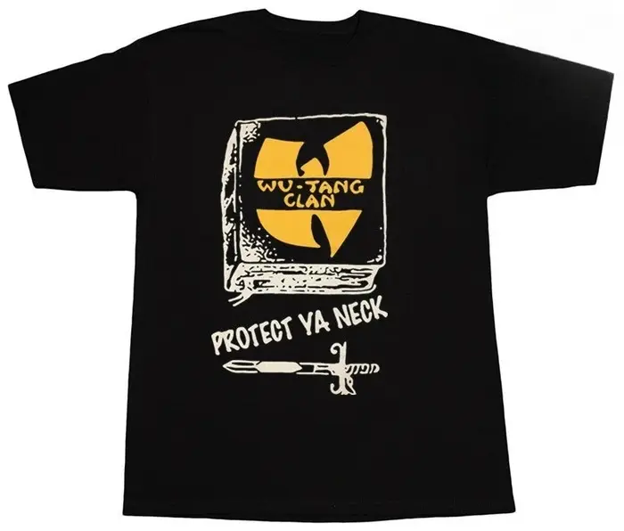 T-shirt à manches courtes commémoratif American Wu-Tang Clan PYN à acheter. HipHop | Rap | Danse