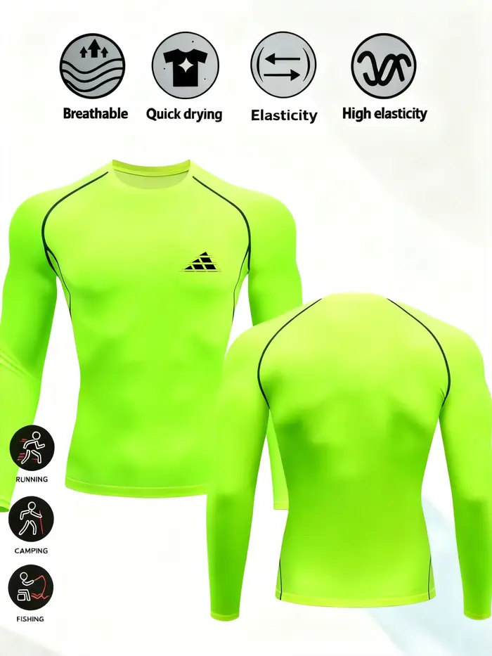T-shirt de sport pour homme à séchage rapide