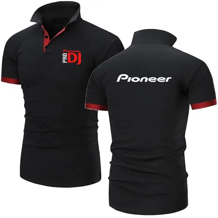 Polo Homme Homme DJ Pioneer PRO Manches Courtes Sportif Été Y-Jgreeting Taille S-8XL