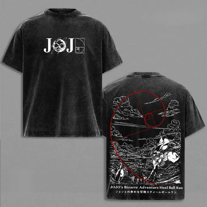 T-shirt Anime JoJo's Bizarre Adventure pour hommes