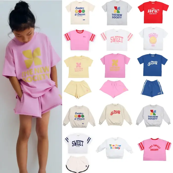 T-shirt et short pour enfants