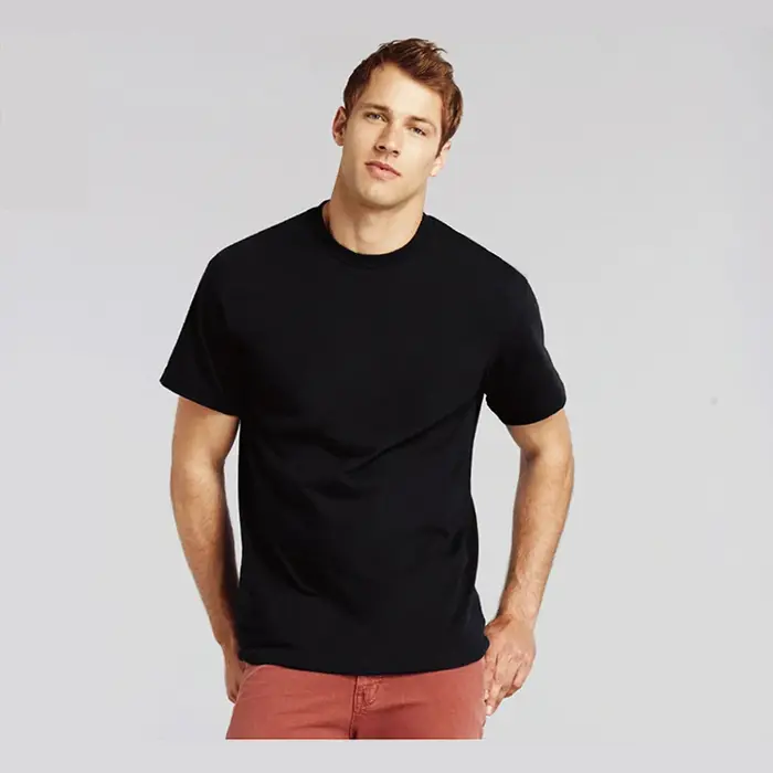 Gildan-T-Shirt à manches courtes pour homme, 100% coton, résistant, confortable et respirant, vêteme