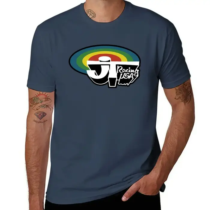JT Racing-T-shirt BMX vintage pour hommes