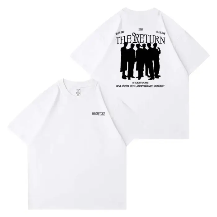 T-shirt de concert 2PM THE RETURN
