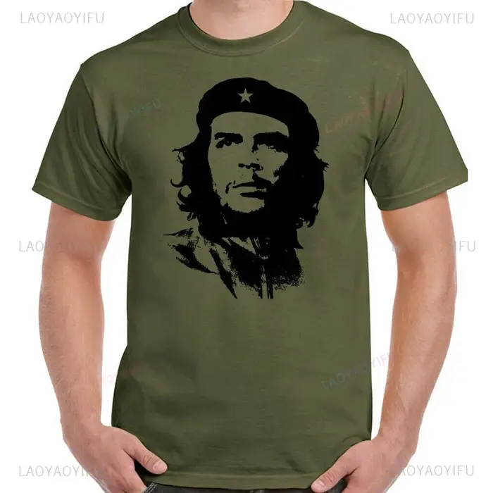 Che Guevara chemise rebelle chemise cubaine Guerrilla révolution t-shirt décontracté à manches court