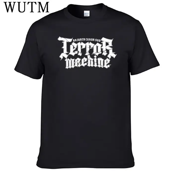 T-shirt Terrormachine pour hommes, 100% coton, nouvelle collection