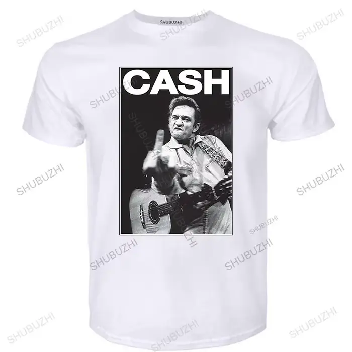 T-shirt homme femme, estival et humoristique, avec imprimé Vintage, Johnny Legend, argent, musique, 