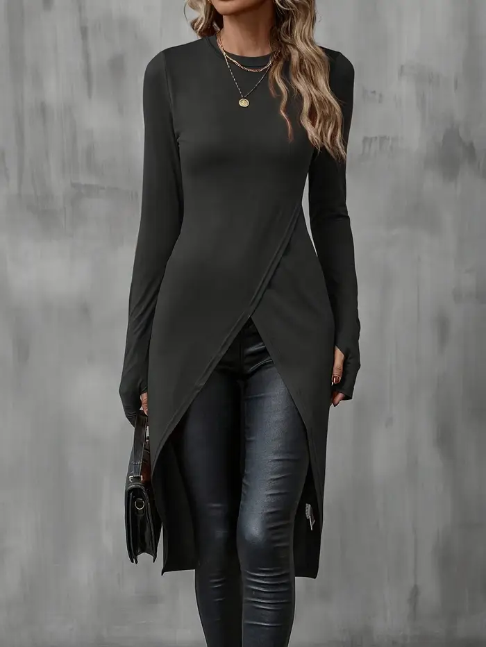 T-shirt basique pour femmes, Design littéraire et rétro étendu, haut de gamme