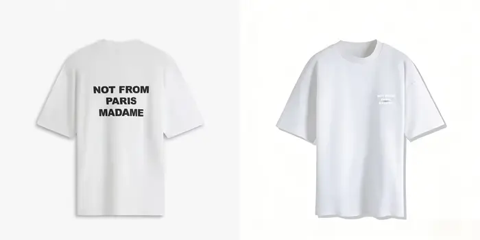 T-shirt noir à manches courtes été 2026