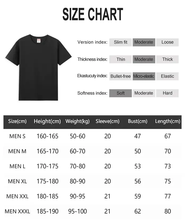 Xvideos T-shirt d'été en coton à manches courtes pour hommes