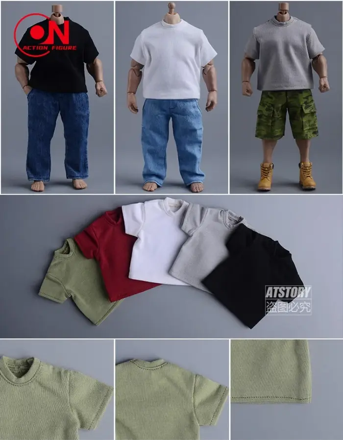 ATStory 1/9 T-shirt décontracté pour homme