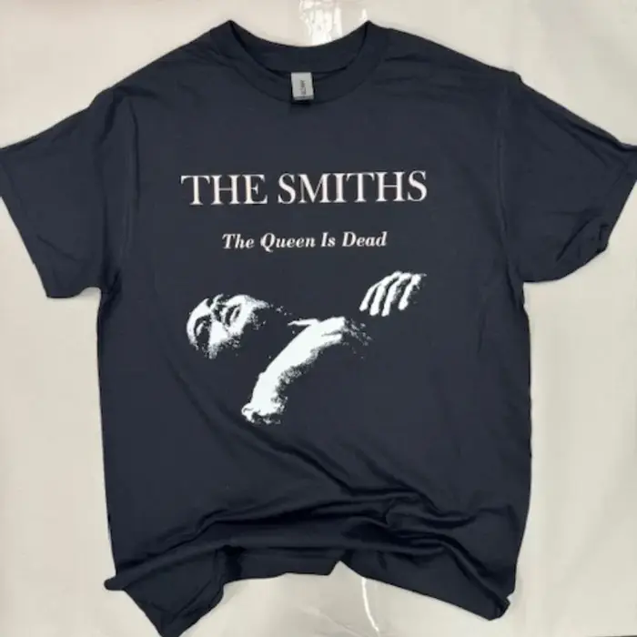 T-shirt rétro pour hommes et femmes de The Smiths Band 'Queen Is Dead'