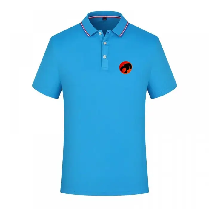 Polo à manches courtes avec logo Thundercats pour hommes