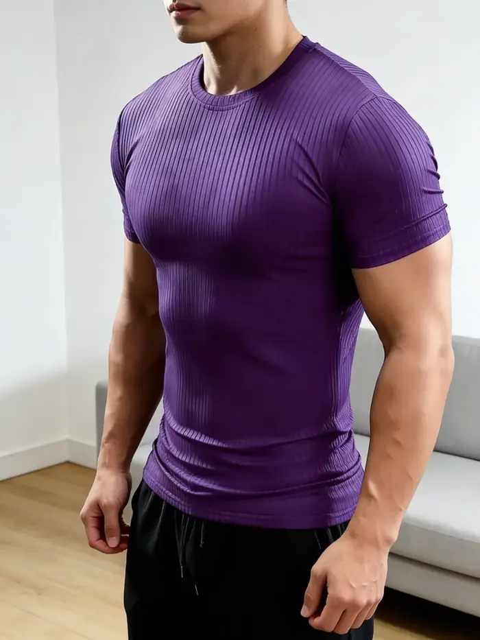 T-Shirt de Fitness pour hommes